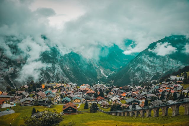 Cloudy Alps
